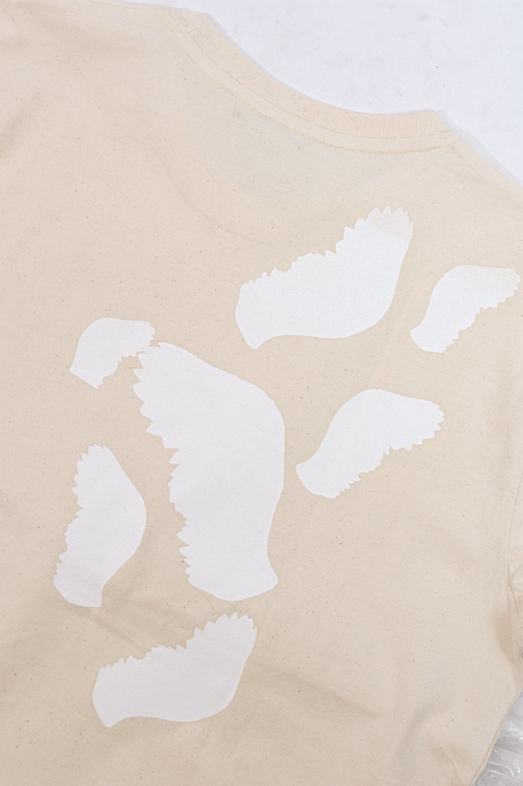 T-shirt Feather - beige
