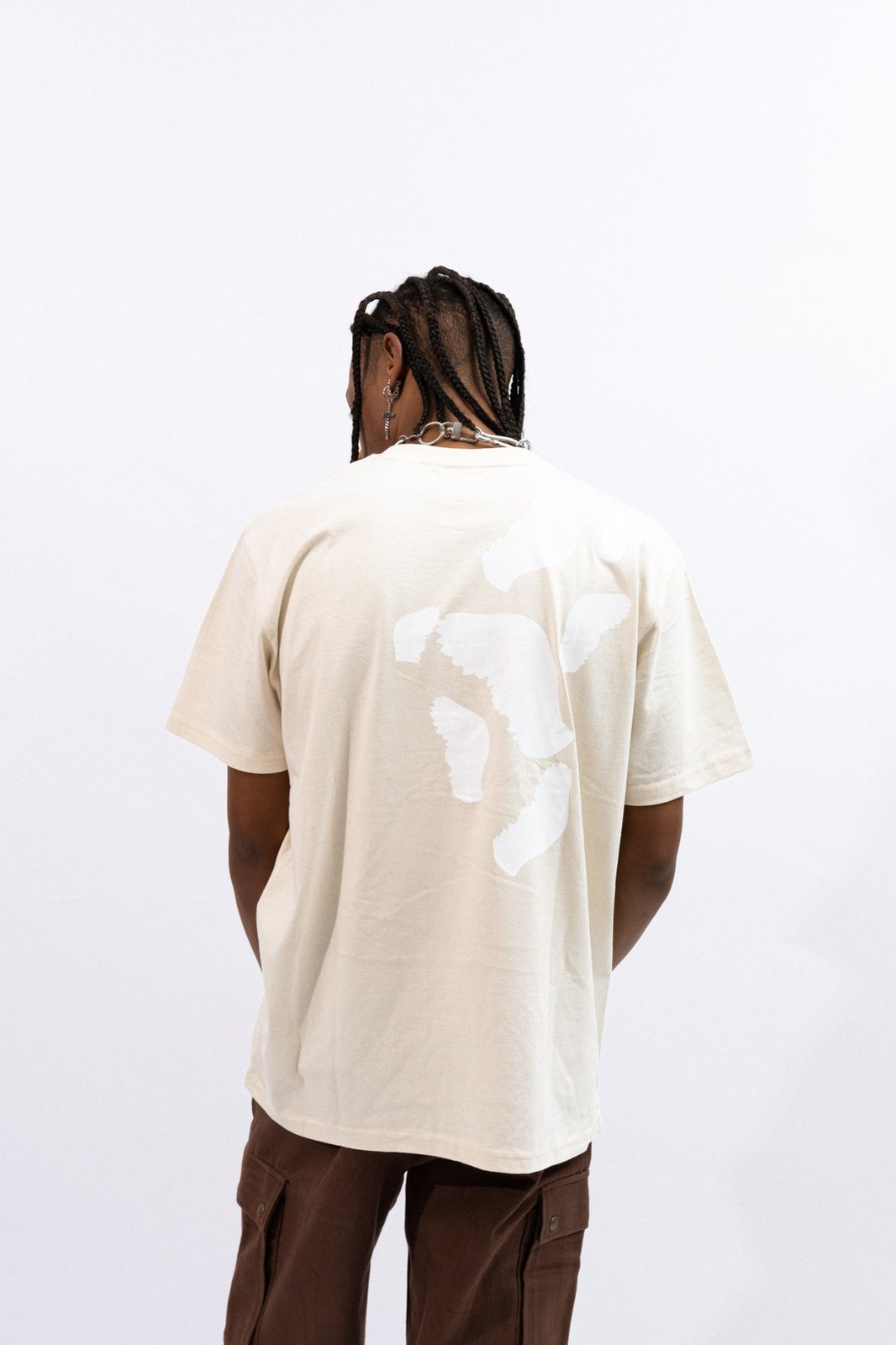 T-shirt Feather - beige