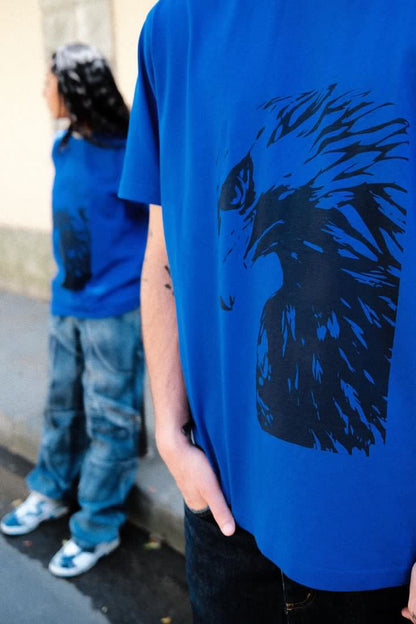 Eagle blue tee