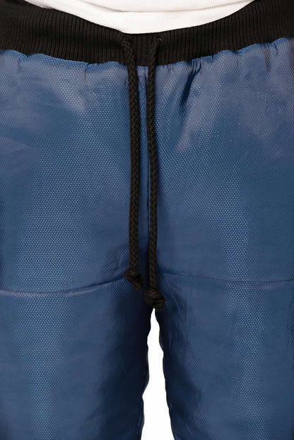 Pantalon matelassé King bleu