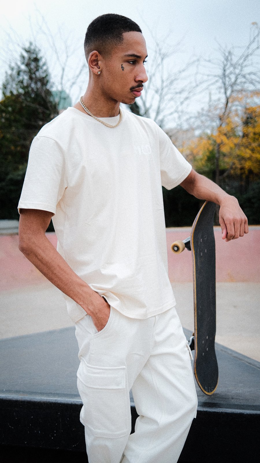 Cargo pant - off white